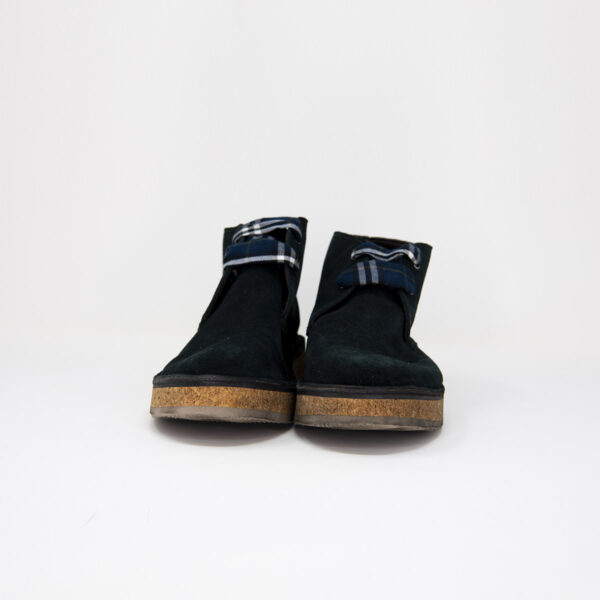 Polacchine con laccio in tartan