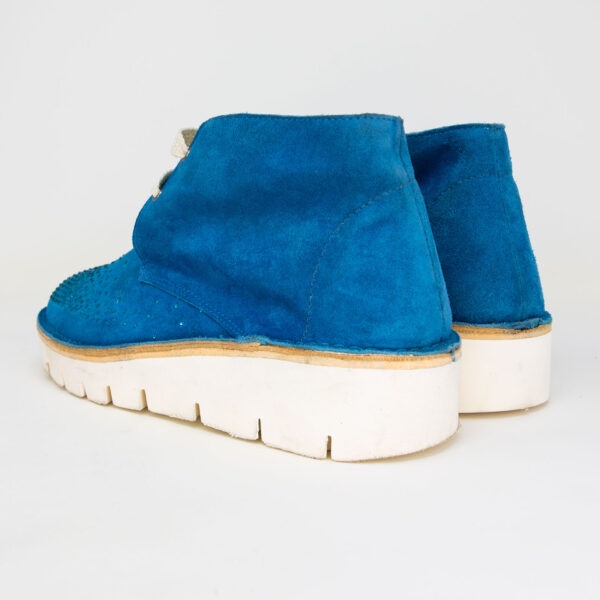 Polacchine fondo eva in camoscio